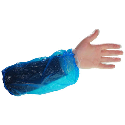 Disposable Oversleeves Blue 100 Pack