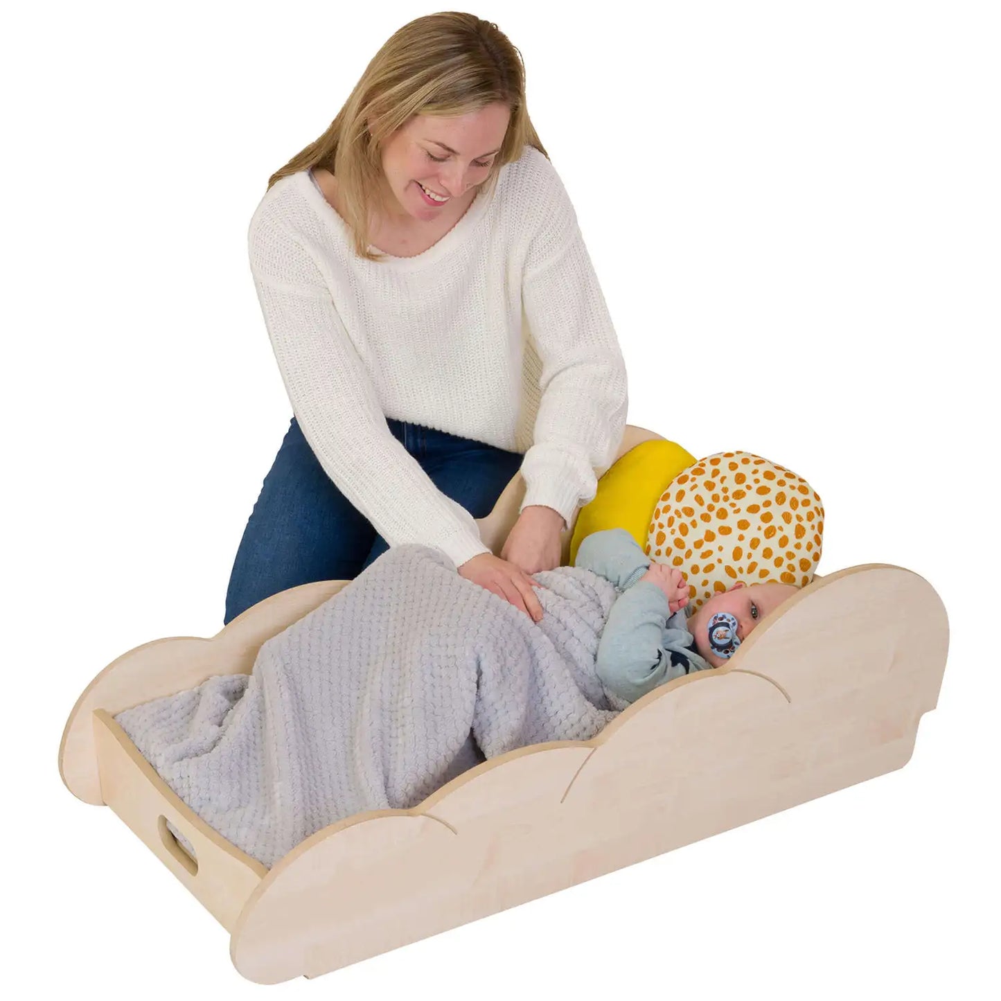 Dream Cloud Stackable Baby Nest Bed Maple