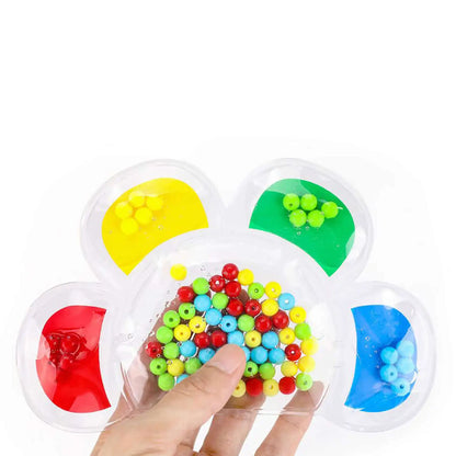 Jelly Flower Bead Matching Fidget Puzzle