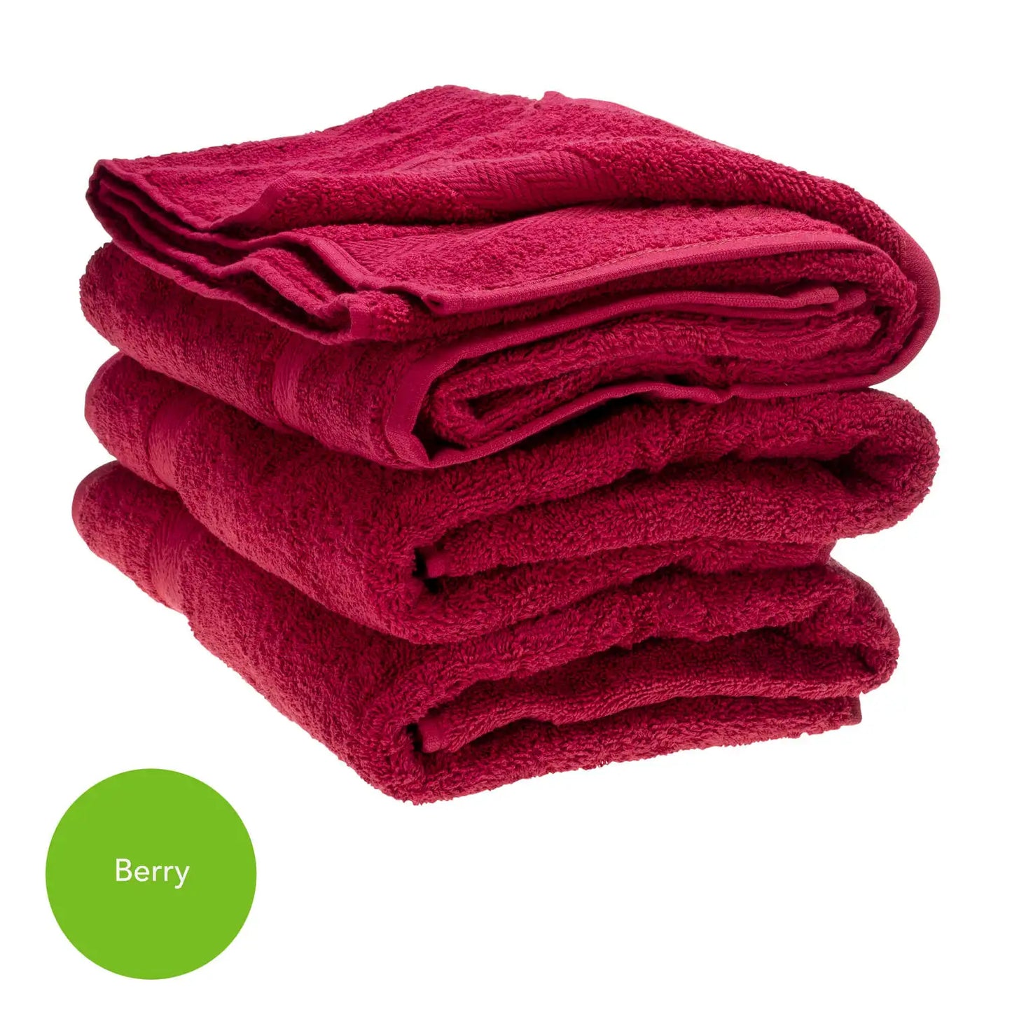 Bath Towel 70 x 130cm 500gsm 3 Pack