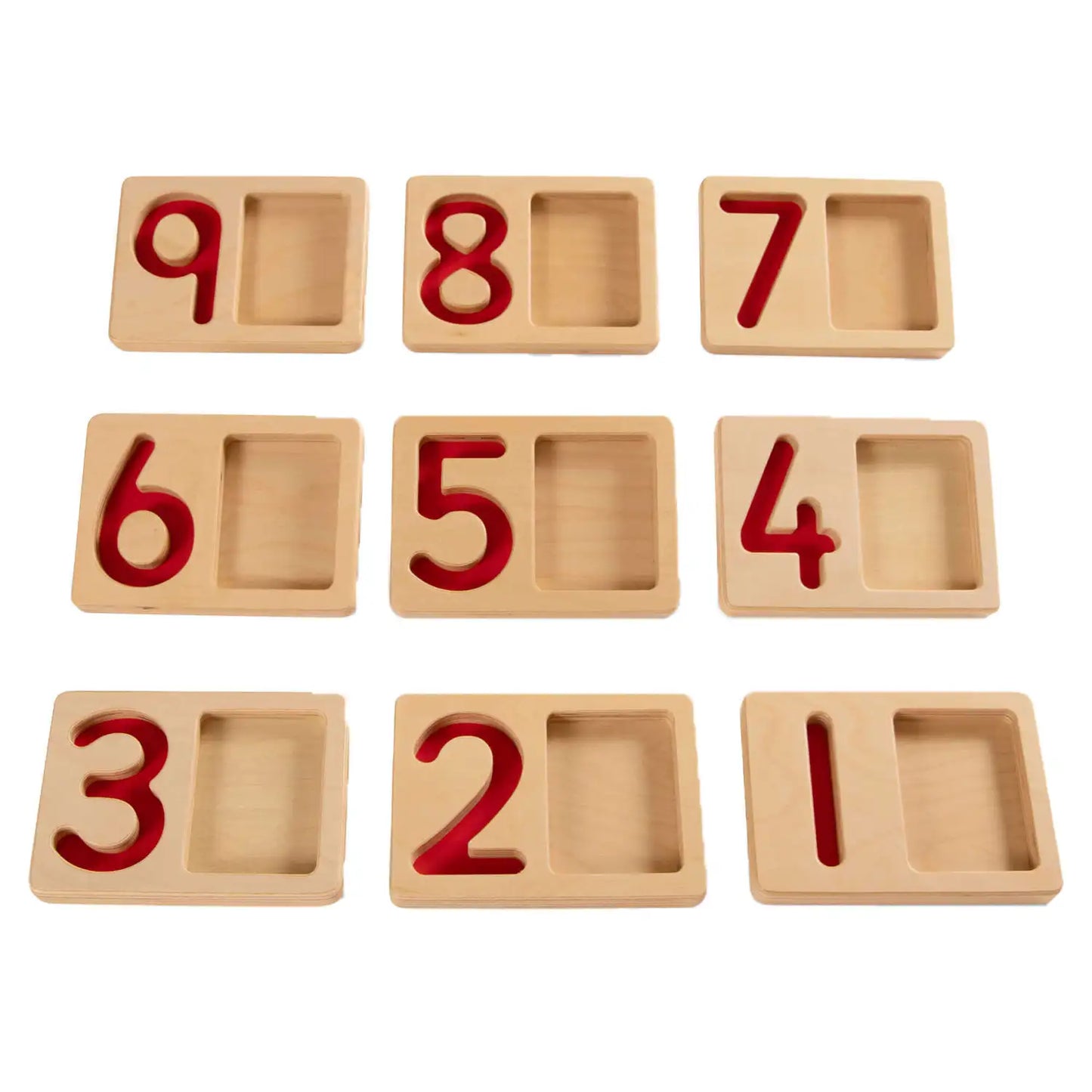 Number Trays 1-9