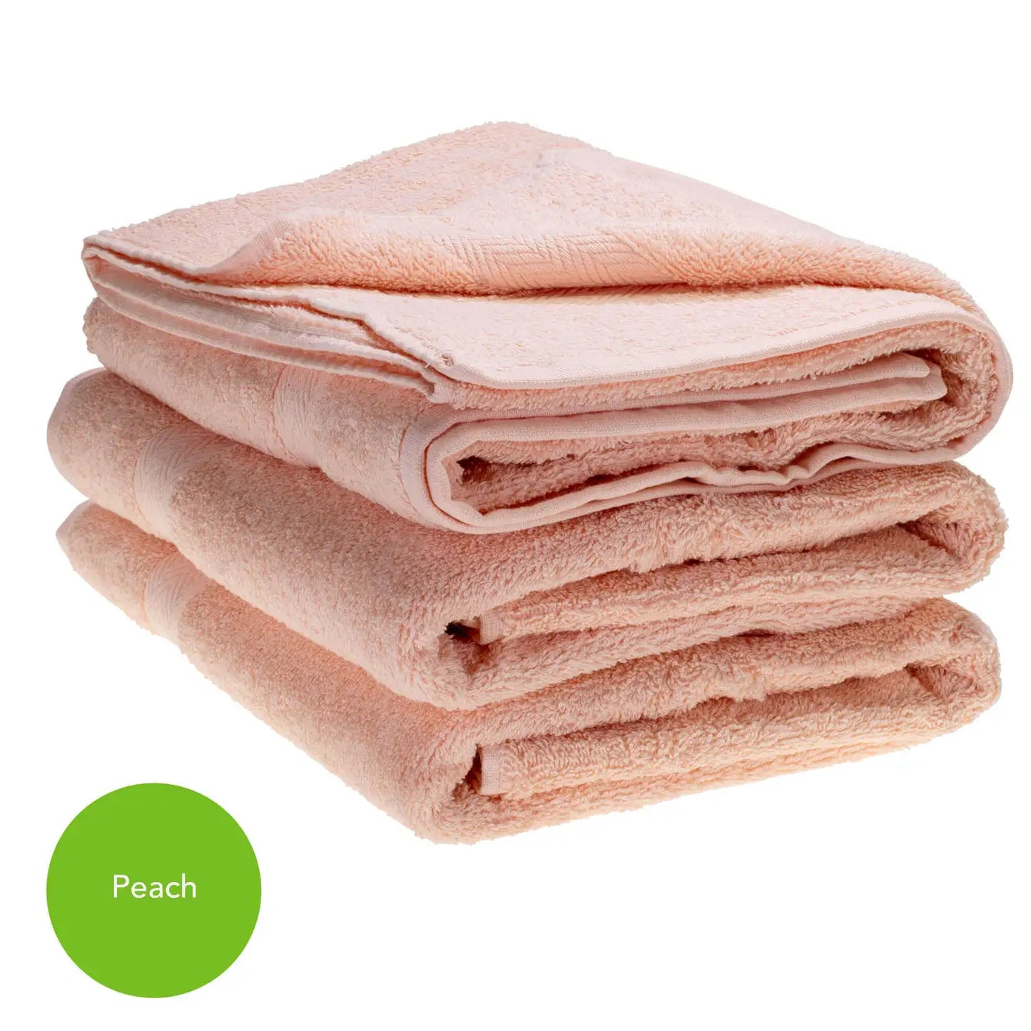 Bath Towel 70 x 130cm 500gsm 3 Pack