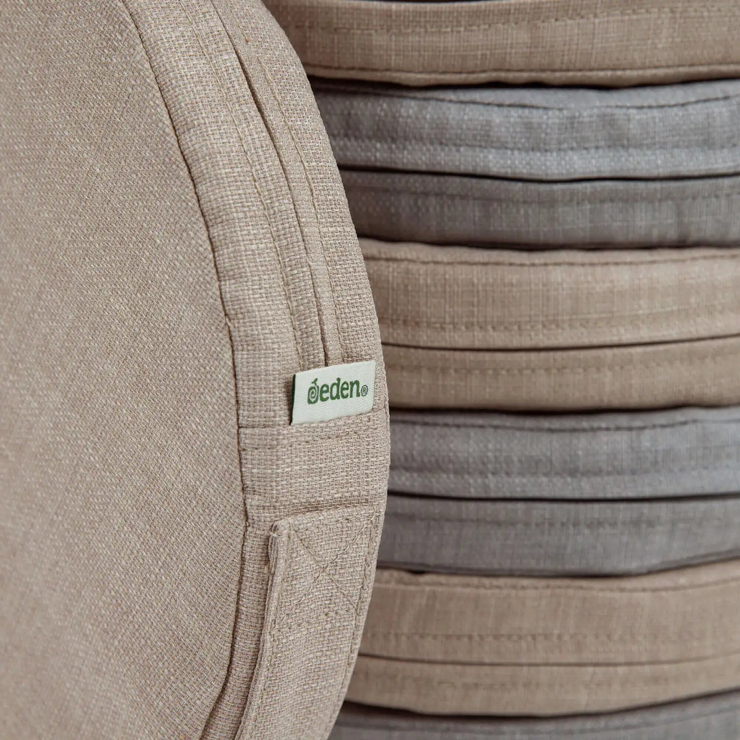 Seat Cushions Natural Woven 10 Pack