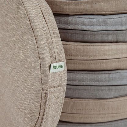 Seat Cushions Natural Woven 10 Pack