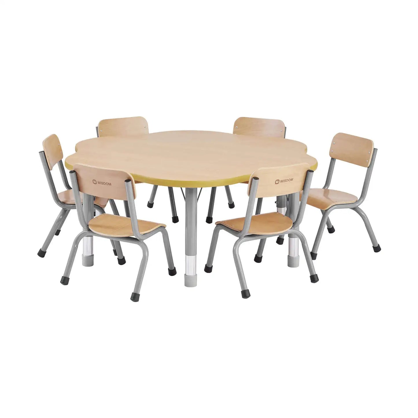 Milan Flower Table 1200mm Grey