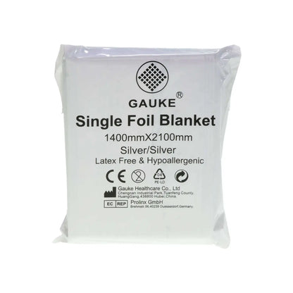 Emergency Thermal Blanket 204cmx140cm 6 Pack