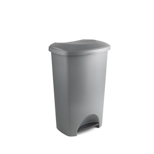 Addis Pedal Bin 50l Plastic Metallic Effect (42815)