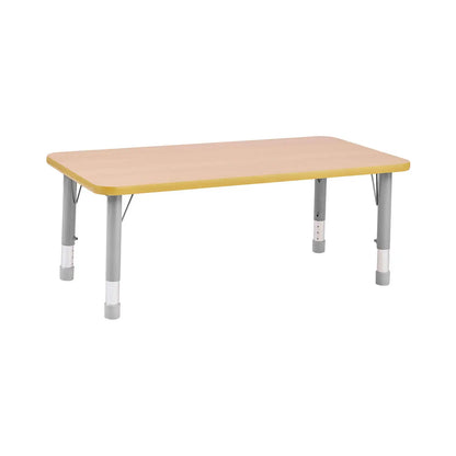 Milan Rectangular Table 1200x600mm Grey
