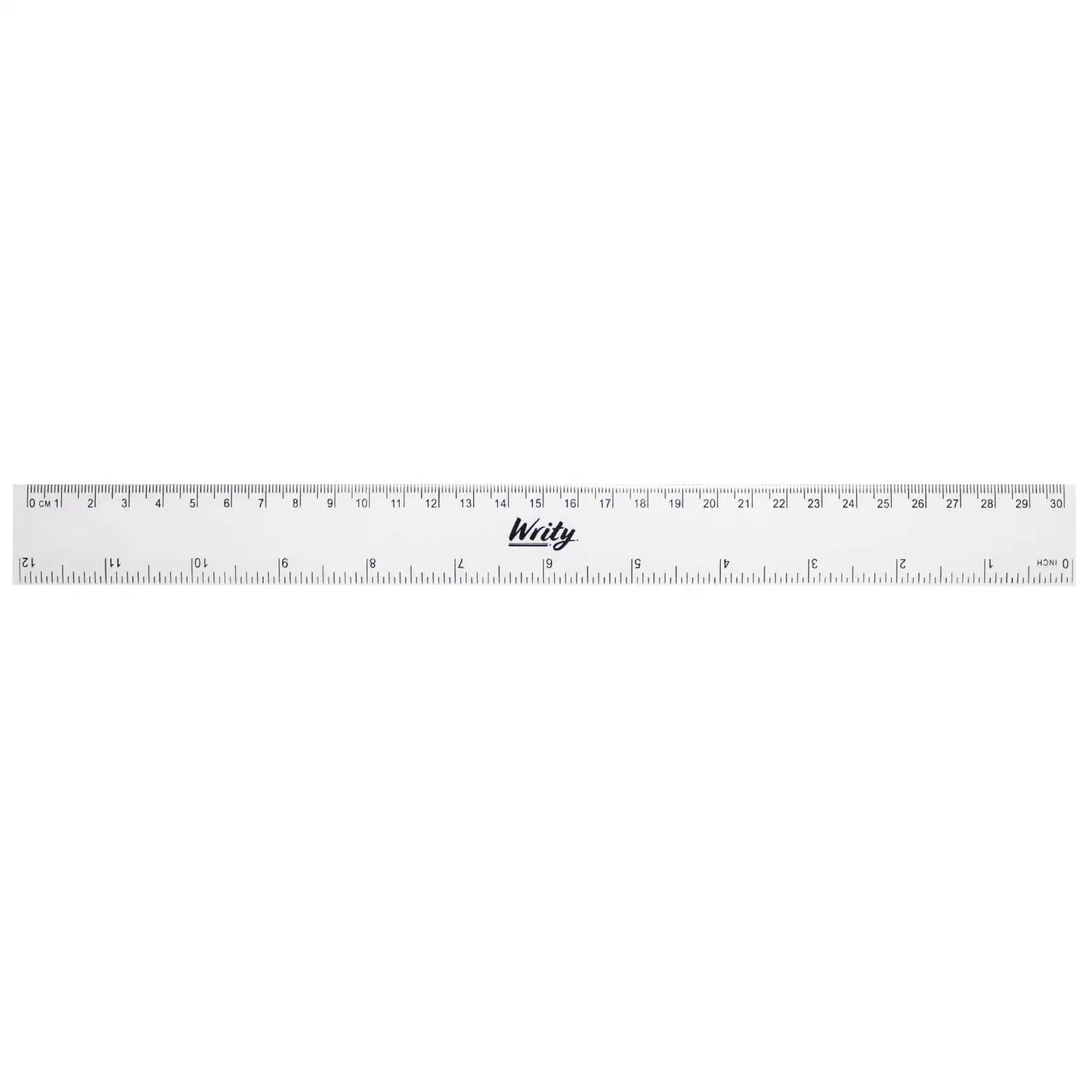 Writy Shatter Resistant Ruler 30cm 24 Pack