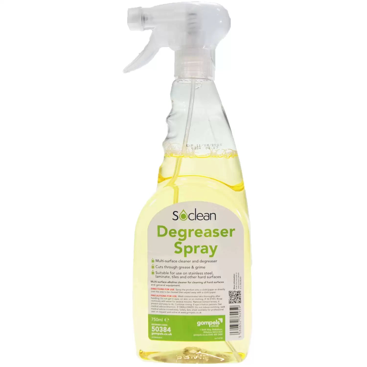 Soclean Kitchen Degreaser Spray 750ml 6 Pack – Care-Supplies
