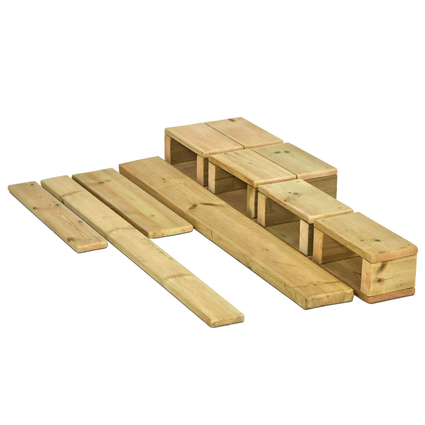 Wooden Outdoor Balance Trail 19 Pack (51343) (DR078)