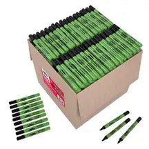 Show Me Black Drywipe Pens Medium Tip 800 Pack