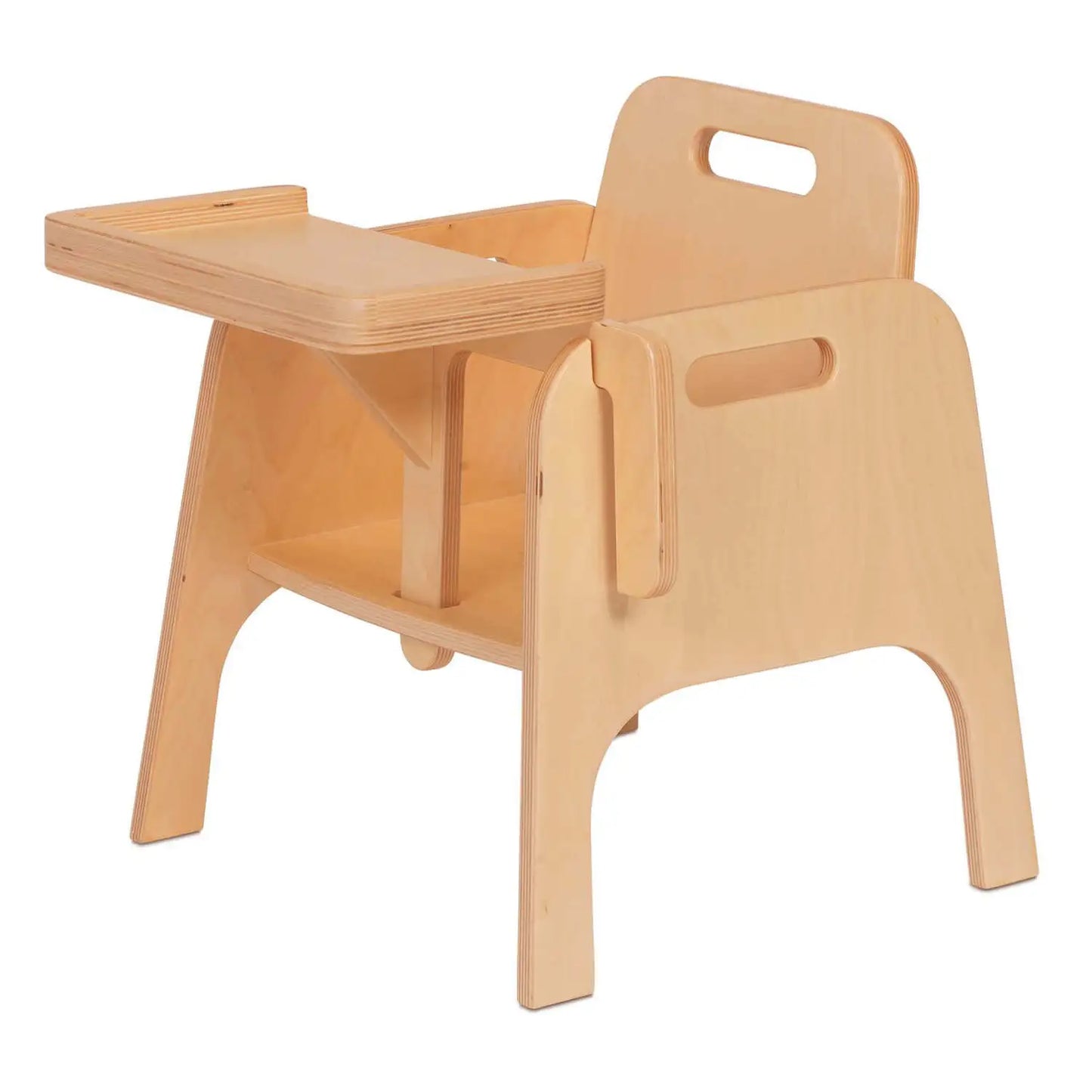 Wooden Sturdy Feeding Chair 140mm (55524) (PT718)