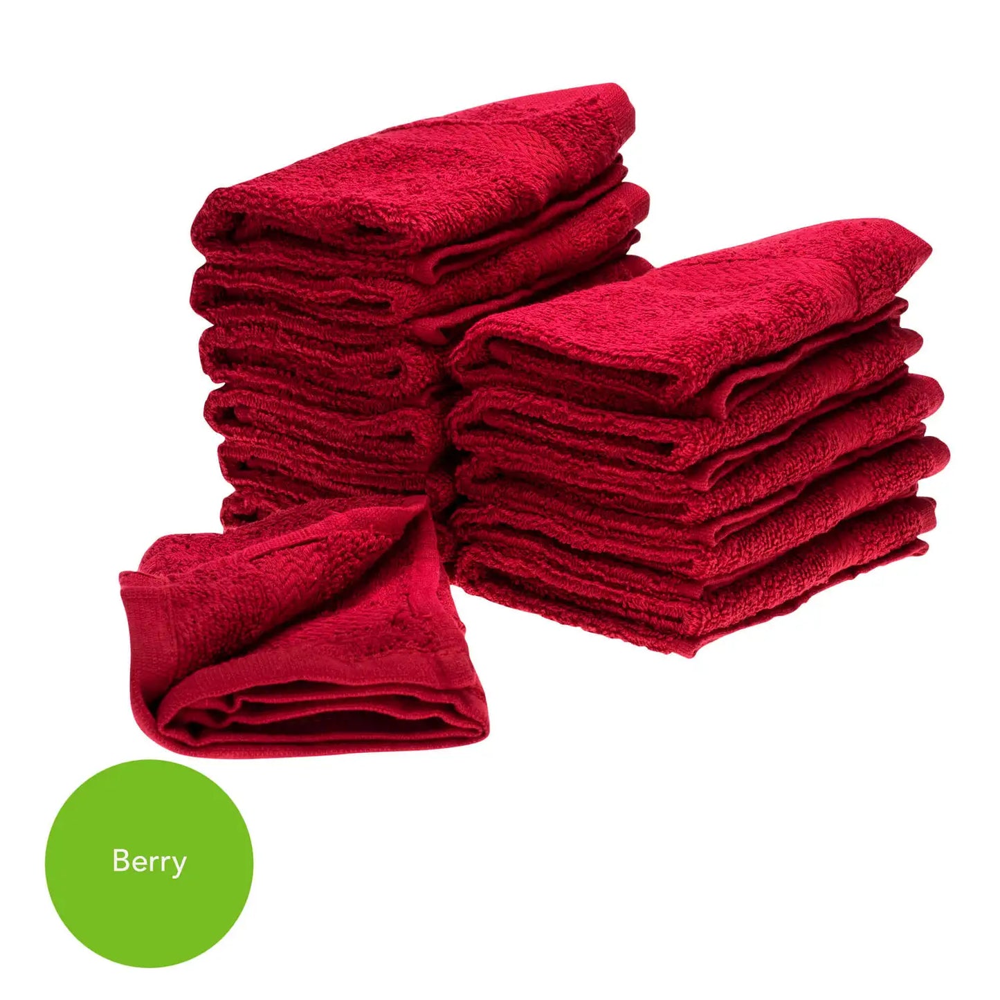 Flannels 30 x 30cm 500gsm 12 Pack