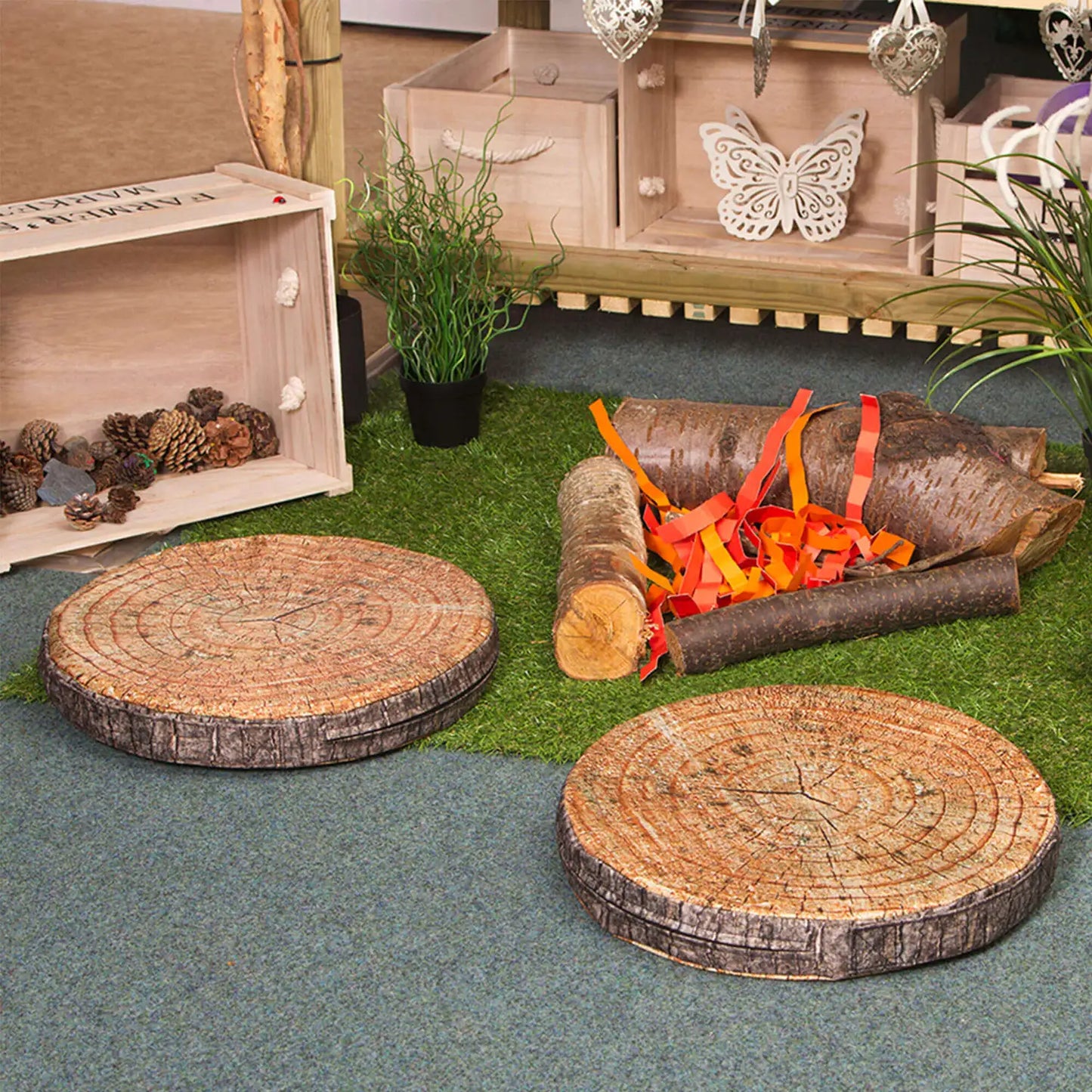 Log Cushions 6 Pack