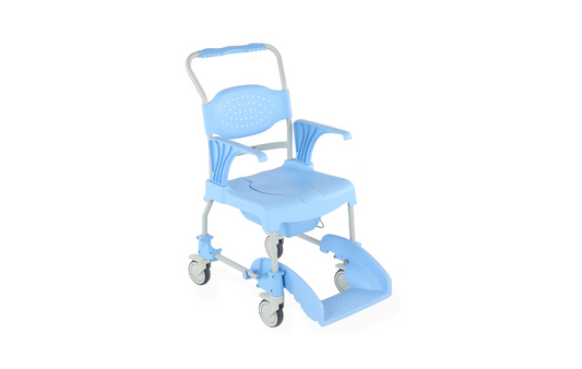 Alerta Aqua Shower Commode Chair 4 Braked Castors