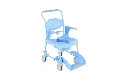 Alerta Aqua Shower Commode Chair 4 Braked Castors