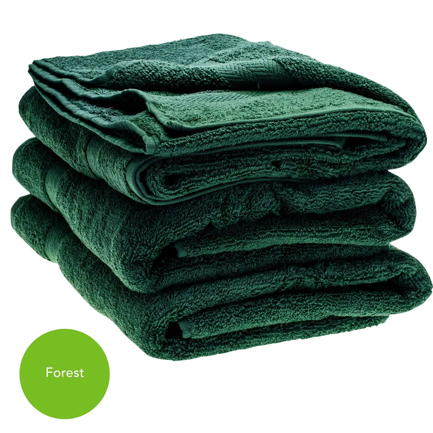 Bath Towel 70 x 130cm 500gsm 3 Pack