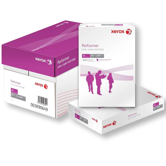Xerox Performer A4 White Paper 80gsm 500 Sheets