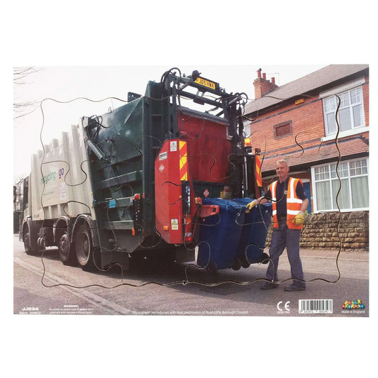 Refuse Collectors Puzzle 12 Piece