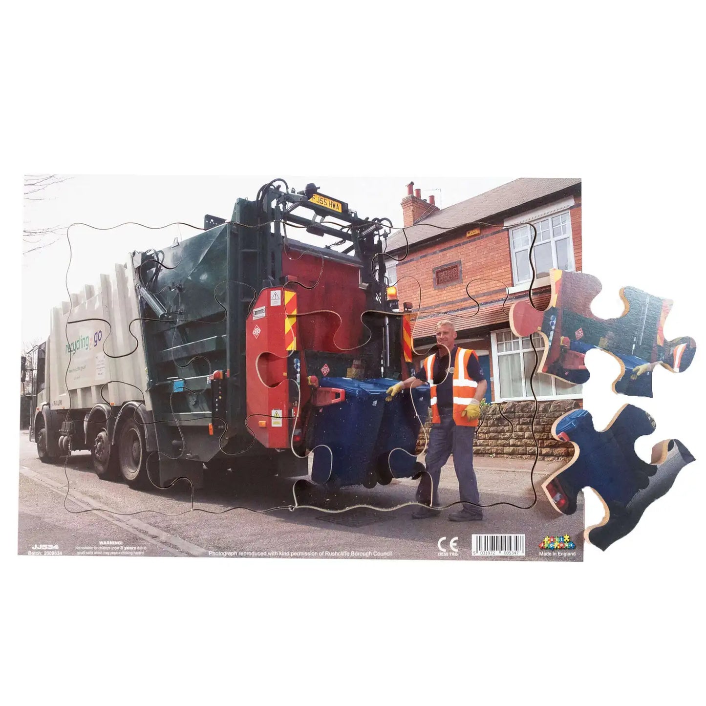 Refuse Collectors Puzzle 12 Piece