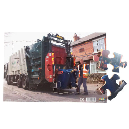 Refuse Collectors Puzzle 12 Piece