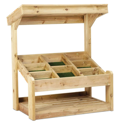 Wooden Market Stall (62772) (DR041)