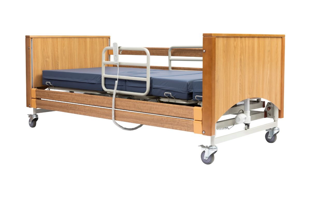 Alerta Lomond Rotate-Stand-Up Hi-Lo 4 Section Profiling Bed inc Memory Foam mattress