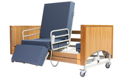 Alerta Lomond Rotate-Stand-Up Hi-Lo 4 Section Profiling Bed inc Memory Foam mattress