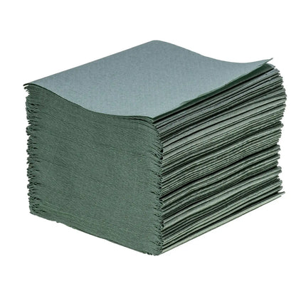 Soclean Children's V Fold Green Paper Towels 1ply 7200