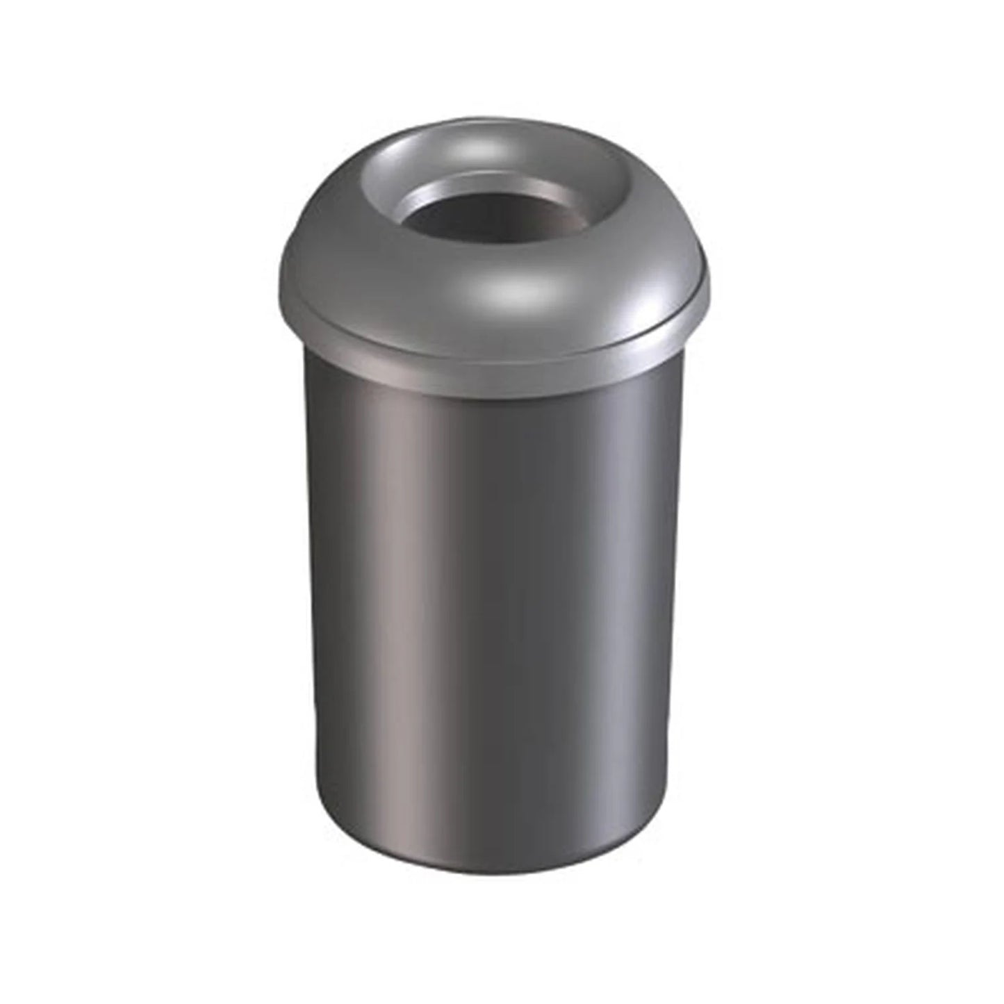 Addis 50 Ltr Open Top Bin Silver (63093)