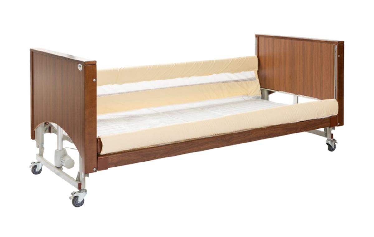 2-Bar Mesh Anti-Entrapment Bed Rail Bumpers - Velcro