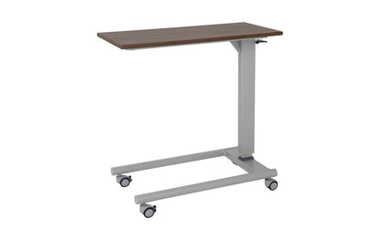 Gas Lift Overbed Table - Straight Leg Base