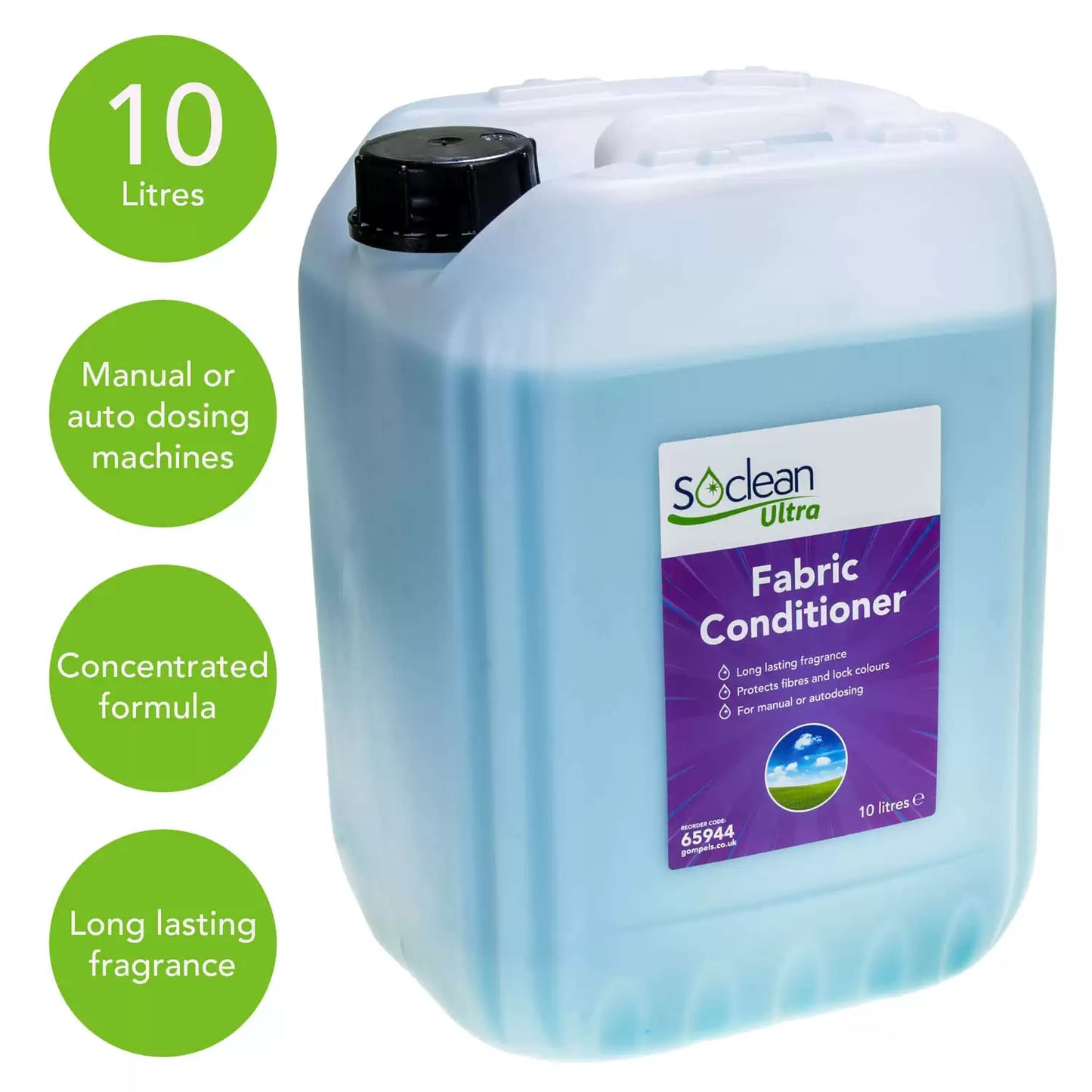 Soclean Ultra Fabric Conditioner 10 Litre