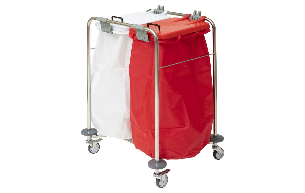 Alerta Quadruple Bag Laundry Cart