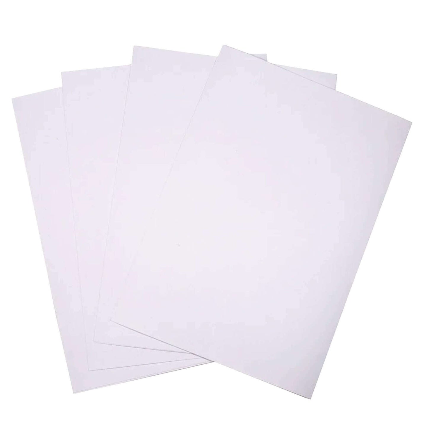 A1 White Card 350 Micron 50 Pack
