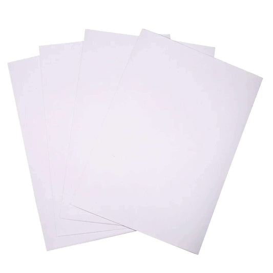 A1 White Card 350 Micron 50 Pack