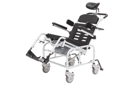 Alerta Aqua Shower Commode Chair Tilt-in-Space Hi-Lo