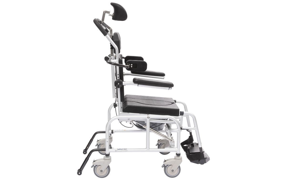 Alerta Aqua Shower Commode Chair Tilt-in-Space Hi-Lo
