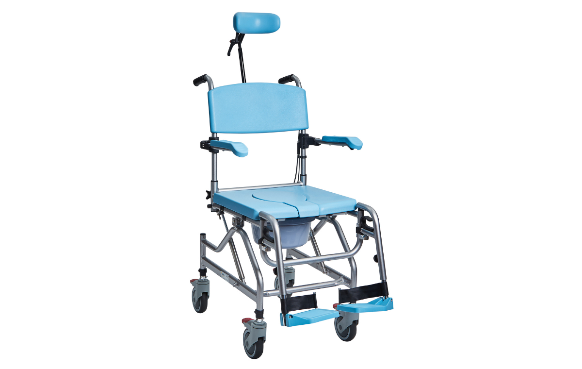 Alerta Aqua Community Tilt-in-Space Shower Commode Chair