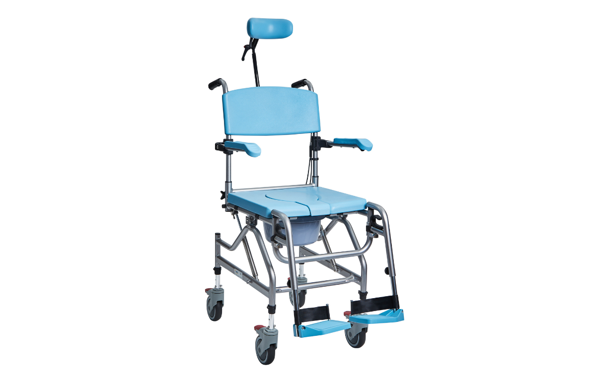Alerta Aqua Community Tilt-in-Space Shower Commode Chair