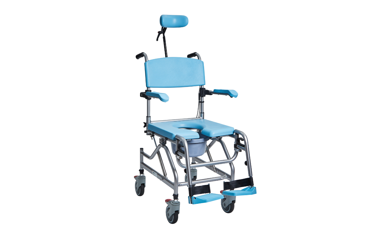 Alerta Aqua Community Tilt-in-Space Shower Commode Chair