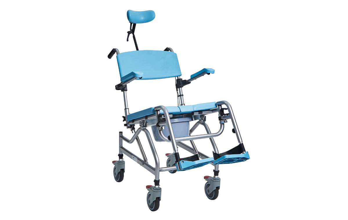 Alerta Aqua Community Tilt-in-Space Shower Commode Chair