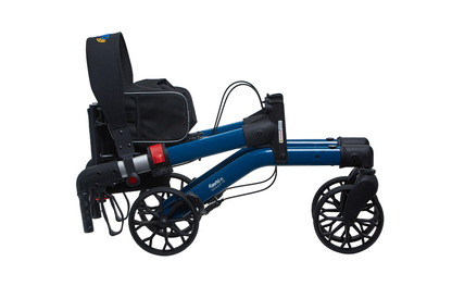 Four-Wheel Aluminium Dual-Folding Rollator