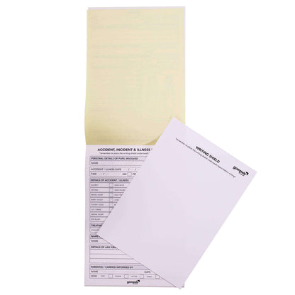 A5 Pupil Duplicate Accident Report Pad 50 Sets