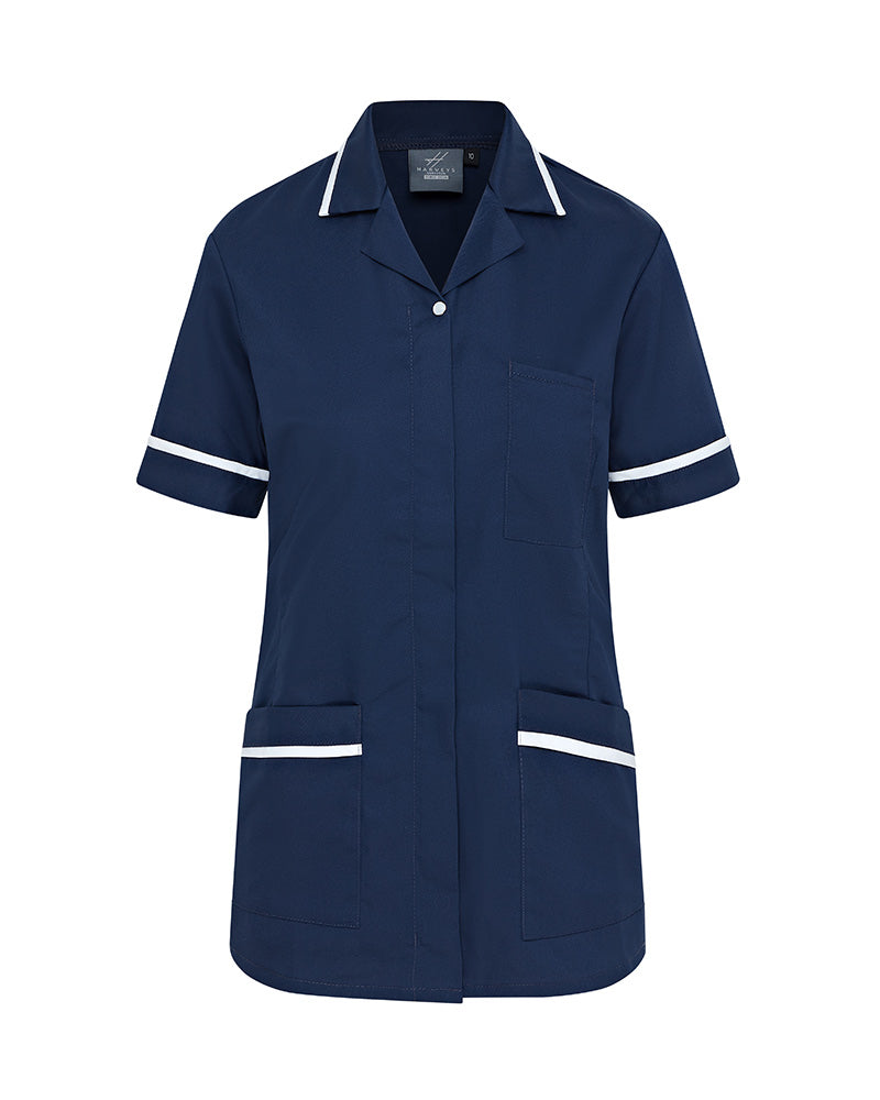 Women's Nurse Tunic Uniform With Concealed Zip Fasten -