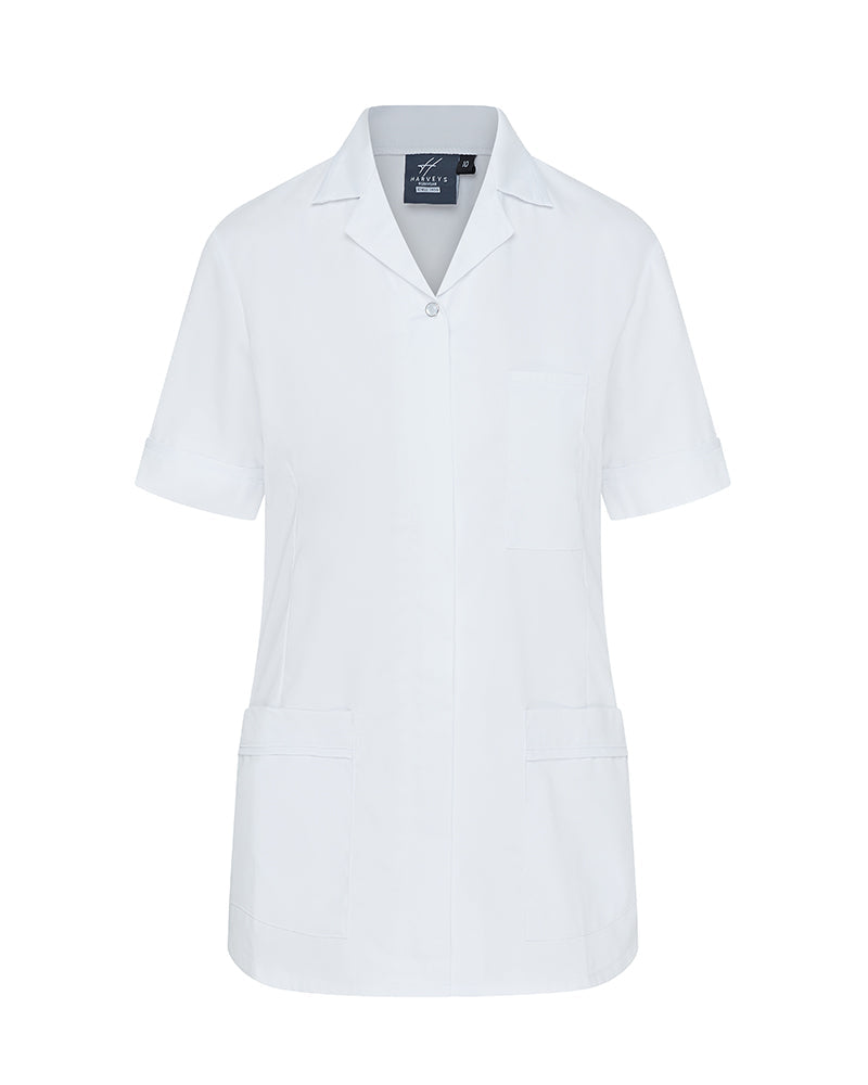 Women's Nurse Tunic Uniform With Concealed Zip Fasten -