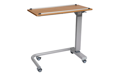 Gas Lift Overbed Table - Straight Leg Base