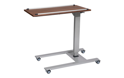 Gas Lift Overbed Table - Straight Leg Base