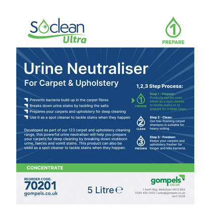 Soclean Ultra Urine Neutraliser 5 Litre 2 Pack